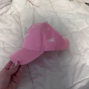 Pink Nike hat